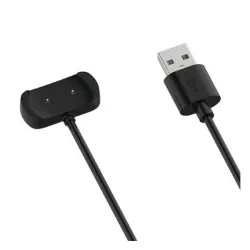   Töltőkábel USB (mágneses, 100cm) FEKETE Amazfit GTR 3, Amazfit GTR 3 Pro, Amazfit GTS 3, Amazfit T-Rex 2