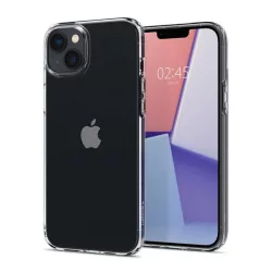   SPIGEN LIQUID CRYSTAL szilikon telefonvédő (közepesen ütésálló, légpárnás sarok) ÁTLÁTSZÓ Apple iPhone 14