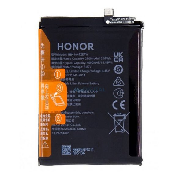 HONOR akku 4000 mAh LI-Polymer Honor X8 4G