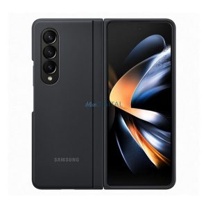 SAMSUNG műanyag telefonvédő (kitámasztó) FEKETE Samsung Galaxy Z Fold4 5G (SM-F936)