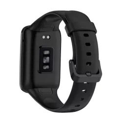   Pótszíj (egyedi méret, szilikon) FEKETE Xiaomi Mi Band 7 Pro
