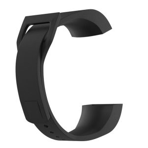 Pótszíj (egyedi méret, szilikon) FEKETE Xiaomi MI Band 4C