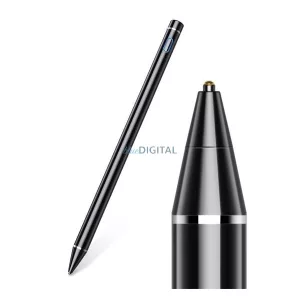 ESR DIGITAL érintő ceruza (univerzális, aktív microUSB, LED jelzés) FEKETE