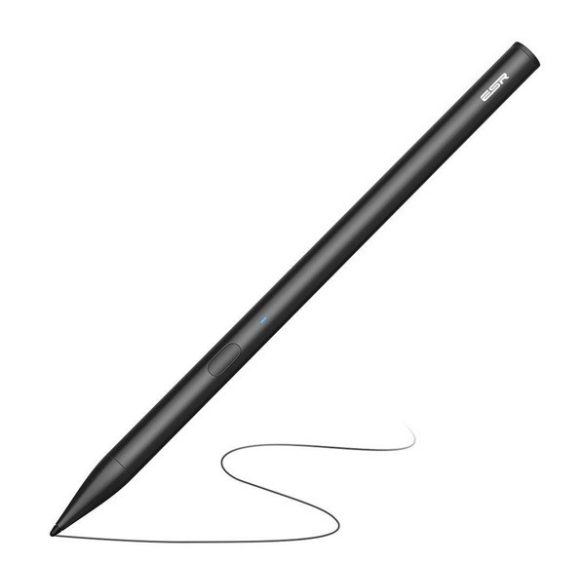 ESR DIGITAL+ érintő ceruza (aktív, Type-C, Apple Pencil/Apple iPad/Apple iPad Air kompatibilis) FEKETE Apple IPAD 10.2 (2019), Apple IPAD Air 2020 (Air 4), Apple IPAD Air 2022, Apple IPAD 9.7 (2018), Apple IPAD Pro 12.9 (2018), Apple IPAD Air 2019 (A