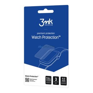 3MK WATCH PROTECTION kijelzővédő fólia 3db (full screen, ultravékony, 0.2mm, PET) ÁTLÁTSZÓ Samsung Galaxy Watch 3 41mm (SM-R850)