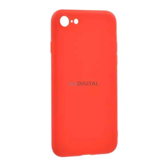 Szilikon telefonvédő (matt) PIROS Apple iPhone 7 4.7