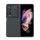 NILLKIN CAMSHIELD SILKY szilikon telefonvédő (matt, mikrofiber plüss belső, kamera védelem, környezetbarát) FEKETE Samsung Galaxy Z Fold4 5G (SM-F936)