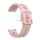Pótszíj (univerzális, 20 mm, szilikon, lyukacsos, virág minta) RÓZSASZÍN Huawei Watch GT 2 42mm, Samsung Galaxy Watch 42mm (SM-R810N), Samsung Galaxy Gear S2 Classic (SM-R732), Amazfit Bip, Hayl