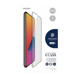   DUX DUCIS képernyővédő üveg (2.5D full glue, teljes felületén tapad, extra karcálló, 0.3mm, 9H) FEKETE Honor Magic4 Lite