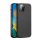 DUX DUCIS GRIT műanyag telefonvédő (közepesen ütésálló, ECO bőr hatású, Magsafe kompatibilis, QI Wireless) FEKETE Apple iPhone 14
