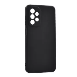   Szilikon telefonvédő (matt) FEKETE Samsung Galaxy A23 5G (SM-A236F)