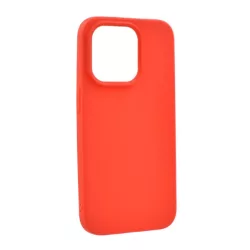 Szilikon telefonvédő (matt) PIROS Apple iPhone 14 Pro