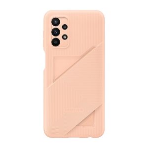 SAMSUNG szilikon telefonvédő (bankkártya tartó) RÓZSASZÍN Samsung Galaxy A23 5G (SM-A236F)