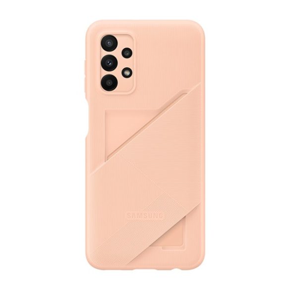 SAMSUNG szilikon telefonvédő (bankkártya tartó) RÓZSASZÍN Samsung Galaxy A23 5G (SM-A236F)