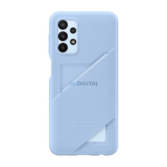 SAMSUNG szilikon telefonvédő (bankkártya tartó) VILÁGOSKÉK Samsung Galaxy A23 5G (SM-A236F)