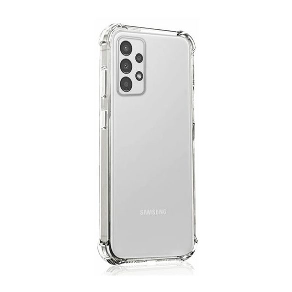 Szilikon telefonvédő (közepesen ütésálló, légpárnás sarok) ÁTLÁTSZÓ Samsung Galaxy A13 4G (SM-A135F / A137F)