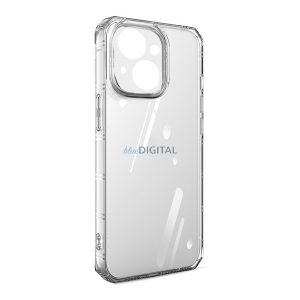 Szilikon telefonvédő (ütésállóság, légpárnás keret) ÁTLÁTSZÓ Apple iPhone 14