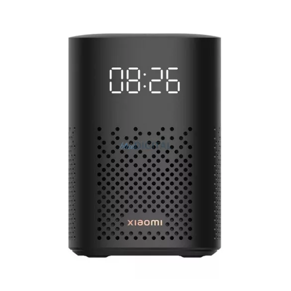 XIAOMI bluetooth hangszóró SZTEREO (v5.0, okos központi egység, LED kijelző, hangvezérlés, 12W) FEKETE 
