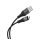HOCO X38 adatkábel (USB - microUSB, 2.4A, gyorstöltő, 100cm, törésgátló) FEKETE HOCO X38 adatkábel (USB - microUSB, 2.4A, gyorstöltő, 100cm, törésgátló) FEKETE