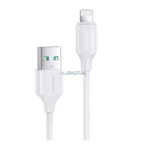 JOYROOM adatkábel (USB - lightning, 2.4A, 20W, PD gyorstöltő, 25cm) FEHÉR Apple IPAD (3rd Generation), IPAD (4th Generation), IPAD mini