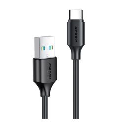   JOYROOM adatkábel (USB - Type-C, 3A, PD gyorstöltő, 25cm) FEKETE