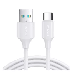   JOYROOM adatkábel (USB - Type-C, 3A, PD gyorstöltő, 200cm) FEHÉR