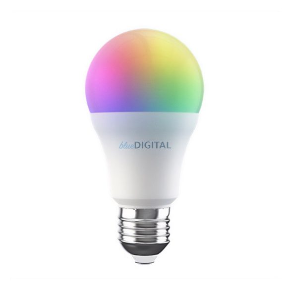 BROADLINK LB4E27 okosizzó (LED gyertya, E27 foglalat, A60 kialakítás, 2700K - 6500K, 10W, 800 Lumen, WiFi) SZÍNES FEHÉR