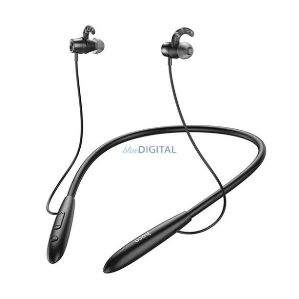 HOCO ES61 bluetooth fülhallgató SZTEREO (v5.1, nyakba akasztható, mikrofon, microSD kártyaolvasó, SPORT) FEKETE