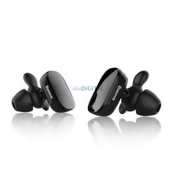   BASEUS ENCOK W02 bluetooth fülhallgató SZTEREO (v4.2, TWS, mikrofon, zajszűrő, multipoint + töltőtok) FEKETE