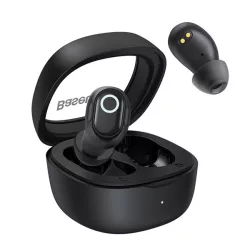   BASEUS BOWIE WM02 bluetooth fülhallgató SZTEREO (v5.3, TWS, extra mini + töltőtok) FEKETE