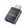 HOCO UA17 adapter (USB aljzat - Type-C, OTG, adatátvitel és töltés) FEKETE HOCO UA17 adapter (USB aljzat - Type-C, OTG, adatátvitel és töltés) FEKETE