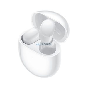 XIAOMI REDMI BUDS 4 bluetooth fülhallgató SZTEREO (v5.2, TWS, mikrofon, aktív zajszűrő + töltőtok) FEHÉR