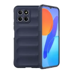   Szilikon telefonvédő (közepesen ütésálló, kamera védelem, 3D minta) SÖTÉTKÉK Honor X6 (2022), Honor X8 5G, Honor 70 Lite 5G