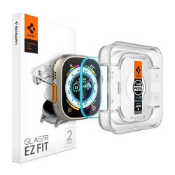   SPIGEN EZ FIT kijelzővédő üveg 2db (2.5D, 0.2mm, ultravékony, 9H) ÁTLÁTSZÓ Apple Watch Ultra 49mm