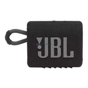 JBL GO3 bluetooth hordozható hangszóró (750 mAh belső akku, 4.2W teljesítmény, vízálló, porálló) FEKETE