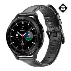   DUX DUCIS pótszíj (univerzális, 20mm, valódi bőr) FEKETE 