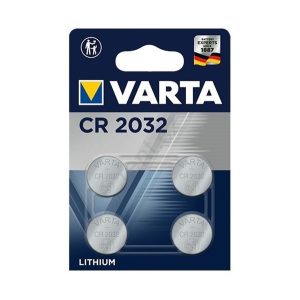 VARTA gombelem (CR2032, 3V, lítium) 4db/csomag