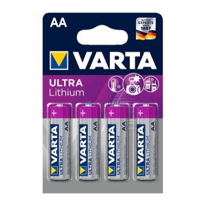 VARTA ULTRA tartós elem (AA, LR06, 1.5V, lítium) 4db/csomag