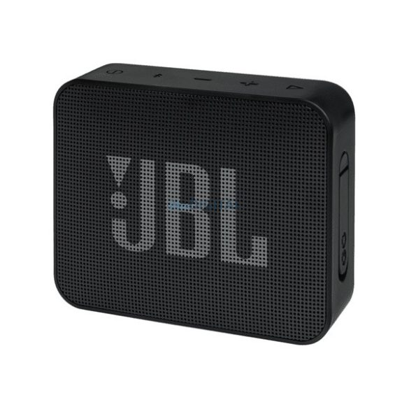 JBL GO ESSENTIAL bluetooth hordozható hangszóró (730 mAh belső akku, 3.1W teljesítmény, vízálló, porálló) FEKETE