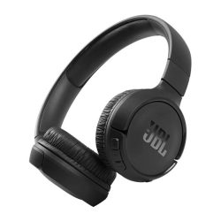  JBL TUNE T510 bluetooth fejhallgató SZTEREO (v5.0, mikrofon, felvevő gomb, multipoint, összehajtható) FEKETE