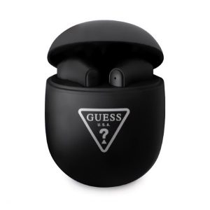 CG MOBILE GUESS bluetooth fülhallgató SZTEREO (v5.0, TWS, mikrofon, vízálló + töltőtok) FEKETE