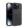 Szilikon telefonvédő (közepesen ütésálló, légpárnás sarok, karbon minta) FEKETE Samsung Galaxy A33 5G (SM-A336)