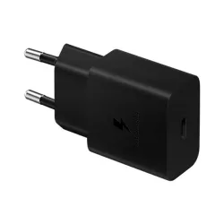   SAMSUNG hálózati töltő Type-C aljzat (15W, gyorstöltő) FEKETE