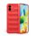 Szilikon telefonvédő (közepesen ütésálló, kamera védelem, 3D minta) PIROS Xiaomi Redmi A1, Xiaomi Redmi A2