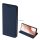 DUX DUCIS SKIN PRO tok álló, bőr hatású (FLIP, oldalra nyíló, bankkártya tartó, asztali tartó funkció) SÖTÉTKÉK Samsung Galaxy S23 Plus (SM-S916)