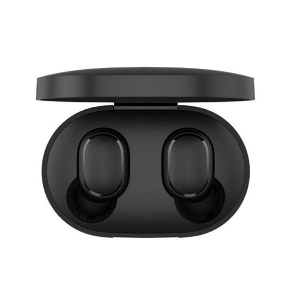 XIAOMI REDMI BUDS ESSENTIAL bluetooth fülhallgató SZTEREO (v5.2, TWS, extra mini + töltőtok) FEKETE