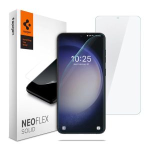 SPIGEN NEOFLEX képernyővédő fólia 2db (full screen, íves részre, tok barát) ÁTLÁTSZÓ Samsung Galaxy S23 Plus (SM-S916)