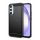 Szilikon telefonvédő (közepesen ütésálló, légpárnás sarok, szálcsiszolt, karbon minta) FEKETE Samsung Galaxy A54 5G (SM-A546)