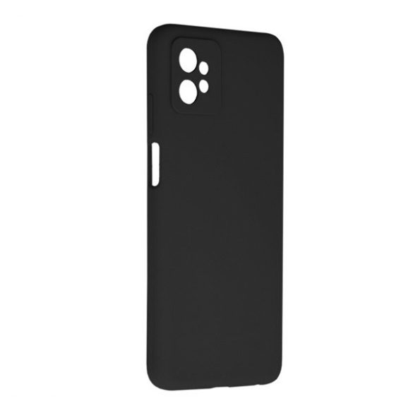 Szilikon telefonvédő (matt) FEKETE Motorola Moto G32 (XT2235)