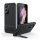 ESR AIR SHIELD BOOST szilikon telefonvédő (közepesen ütésálló, légpárnás sarok, kitámasztó) FEKETE Samsung Galaxy S23 (SM-S911)